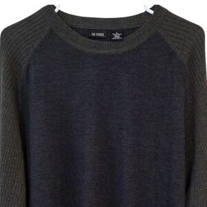 III STATE Mens XL Raglan Sleeve Sweater 100% Extra Fine Merino Wool Australia